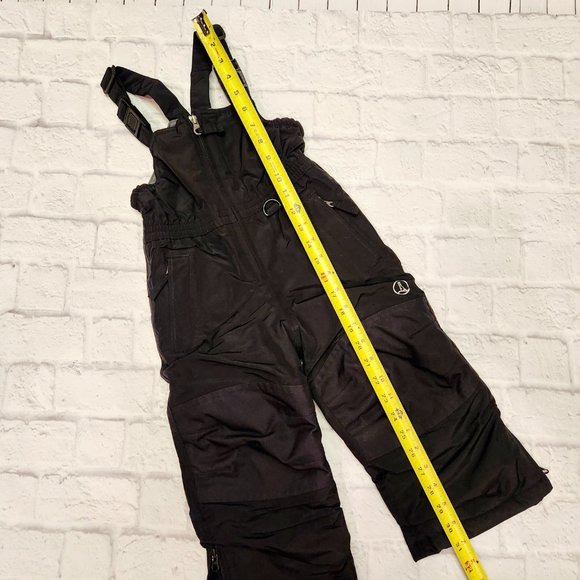 New Unisex 3T Waterproof Squall Snow Bib Black Grow a Long - Picture 14 of 14